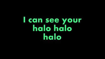 Beyonce - Halo Lyrics 