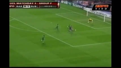 20.10.09 Барселона 1:2 Рубин Казан 