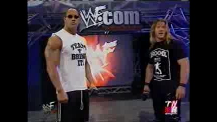 The Rock &amp; Jericho Makes Fun