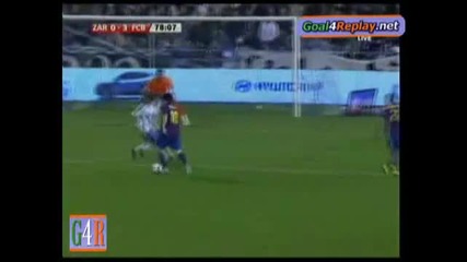 Real Zaragoza - Barcelona 0 - 3 (2 - 4, 21 3 2010) 