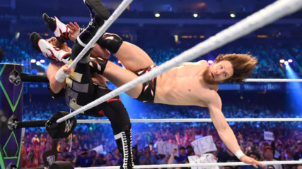 Daniel Bryan unleashes on Sami Zayn and Kevin Owens during his in-ring return: WrestleMania 34 (WWE Network Exclusive)