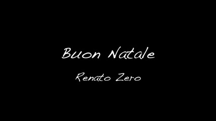 Renato Zero ~ Buon Natale 2009