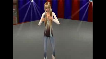 Хана Монтана - Симс2 - - Hannah Montana 3 - Super Girl (sims 2) 