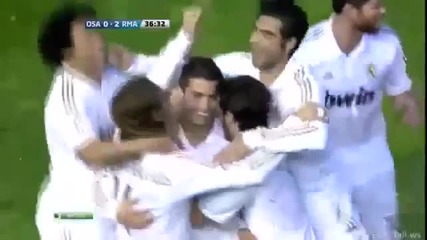 Изключителен гол на Cristiano Ronaldo срещу Osasuna