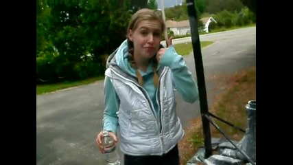 Hot Girl Cinnamon Challenge