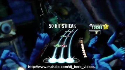 Dj Hero - Expert Mode - Hollaback Girl vs. Feel Good Inc. (360p)