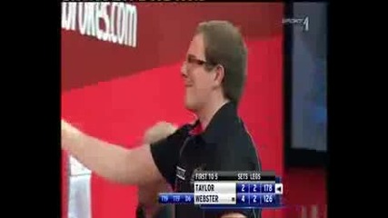 Phil Taylor vs Mark Webster - 2011 World Championship Quarter-finals Part 7