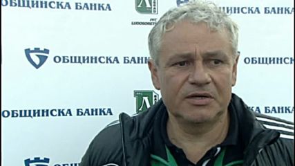 Стойчо Стоев: Хубавото на тази загуба е, че ще ни стресне