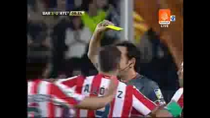 Messi strange goal