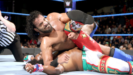Xavier Woods vs. Jinder Mahal - United States Championship Tournament Semifinal: SmackDown LIVE, Jan. 16, 2018