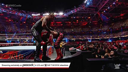 Damian Priest gets hung up on the barricade: WWE Clash at the Castle 2022 (WWE Network Exclusive)