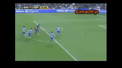 Барселона - Депортиво 5:0 Лео Меси