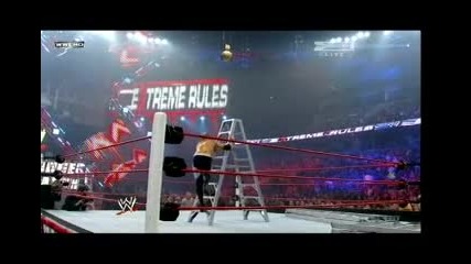 [rt] Xtreme Rules 2011 Christian vs. Alberto Del Rio [ladder match] Part 1