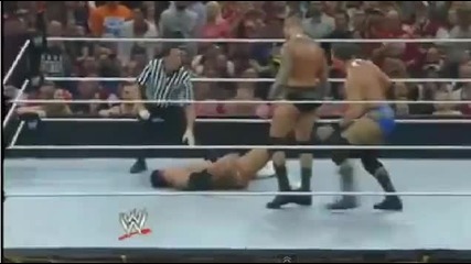 Wrestlemania 26: Randy Orton Punt Kick's Cody Rhodes + Rko to Ted Dibiase
