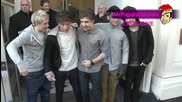 One Direction на излизане от Maida Vale! 20/02/12