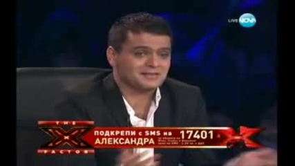 Aleksandra ( Sanny ) The X factor Bulgaria 2011 - Sunny на Boney M от Сани