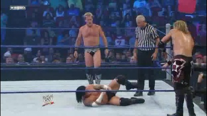 Smackdown 03/07/2009 - Edge and Chris vs. Jeff and Cm Punk 2/2