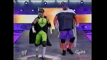Rosey w/ The Hurricane vs. Rondey Mack w/ Teddy Long - Wwe Raw 18.08.2003