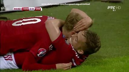 Дания 2:0 Сърбия 13.06.2015