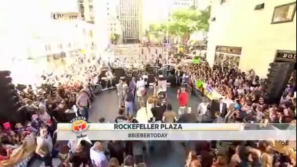 Justin Bieber - The Lucky Fan Won Tickets To Biebers Concert (today Show) [2012]