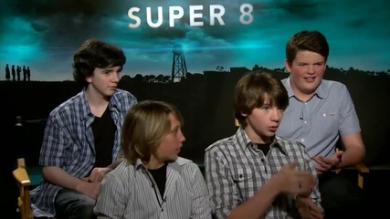 Joel Courtney, Riley Griffiths, Ryan Lee, Gabriel Basso & Zach Mills Talk Super 8