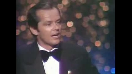 Jack Nicholson Winning An Oscar®