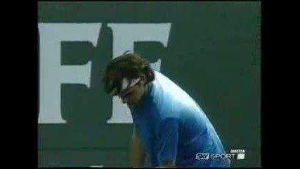Roger Federer vs Guillermo Cañas 2005 Pacific Life Open
