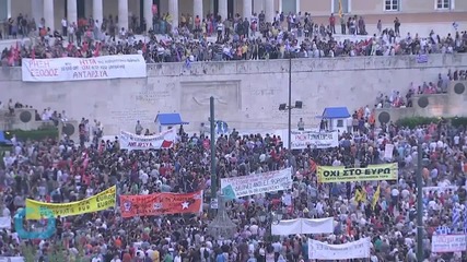 Thousands of Greeks Rally In Athens Against Austerity Before Debt Deadline
