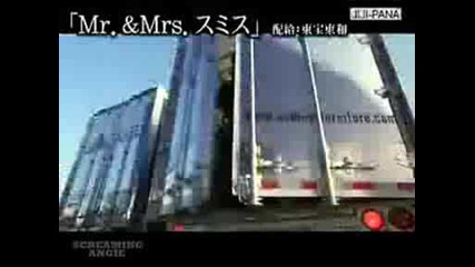 Angelina Jolie And Brad Pitt Mr.&mrs.smith In Japan