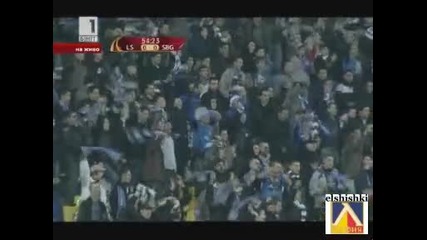 Пфк Левски София - Залцбур 0:1 Сини Шампиони !!! Лига Европа !!! 05.11.09. 