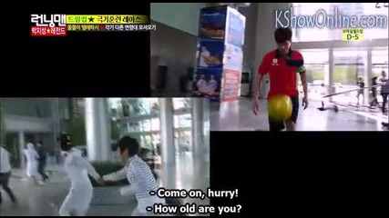 [ Eng Subs ] Running Man - Ep. 199 (with Park Ji Sung, Cha Bum Geun, Seol Ki Hyeon and more) - 1/2