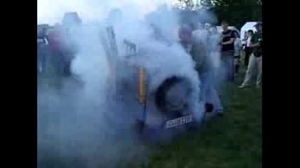 Trabant Burn Out Neukirchen