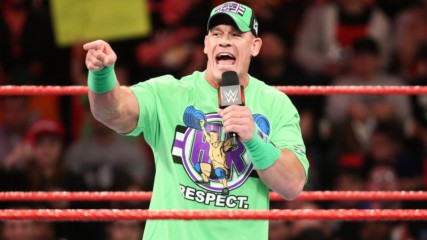 John Cena wants The Undertaker to return for one more match at WrestleMania: Raw, March 12, 2018