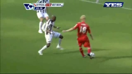 Liverpool 1 - 0 Wba Torres very good goal