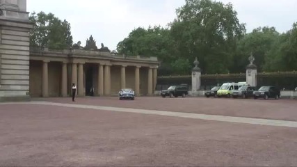 The Duke and Duchess of Cambridge leave Buckingham Palace in