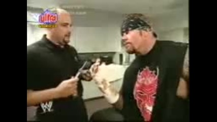 Wwf - The Undertaker backstage with a doctor