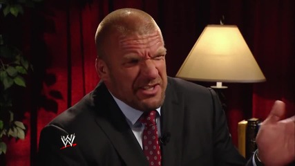Triple H on the most epic Ladder Match in the history of Wwe