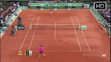 Nadal vs Ferrer - Roland Garros 2012! - Part 2/2!