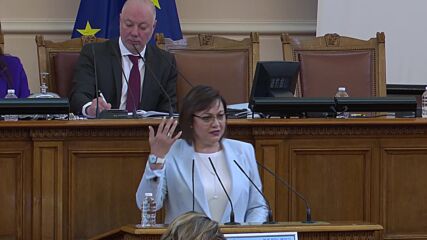 Словесен сблъсък между Борисов и Нинова в парламента