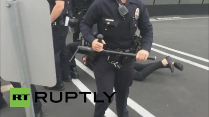 USA: One arrested after scuffles break out at Armenian 'March for Justice'