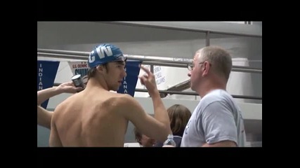 Bob Bowman and Michael Phelps 