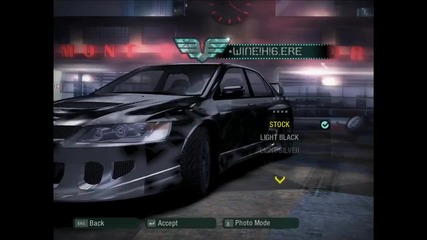 Need for Speed Carbon Tuning - [ Mitshubishi Evo ]