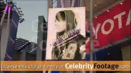 justin bieber never say never premiere 