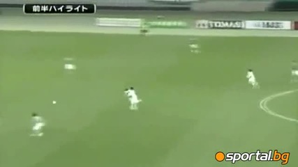 Червен картон след 5 секунди игра в Япония