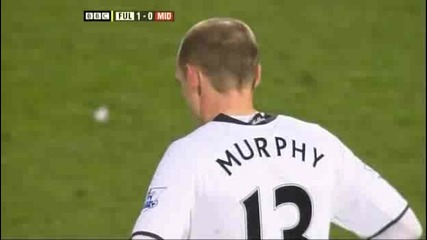 Fulham 2 - 0 Middlesbrough (murphy)20.12.08