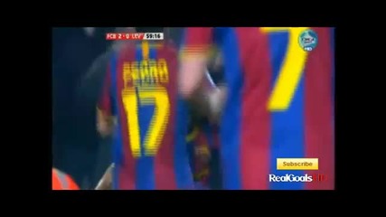 Barcelona vs Levante 2 - 1 [ Pedro 2nd Goal ]