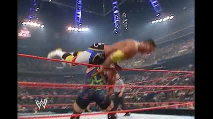 Bad Blood 2003 La Resistance vs R V D & Kane [ World Tag Team championship match]