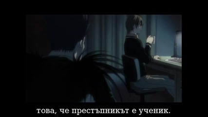 Death Note Епизод 3 [ Бг Субс ]