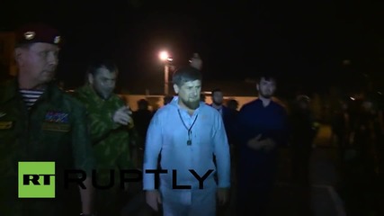 Russia: Chechen leader stages anti-terror drills