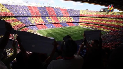 Барселона Завинаги /a cappella anthem before Fc Barcelona v Atlético